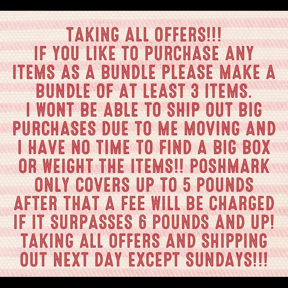 TAKING ALL OFFERS!!! SEND OFFERS SHIPPING NEXT DAY